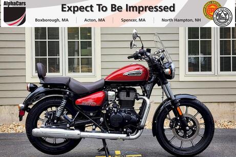 2024 Royal Enfield Meteor 350 Supernova Red Boston MA