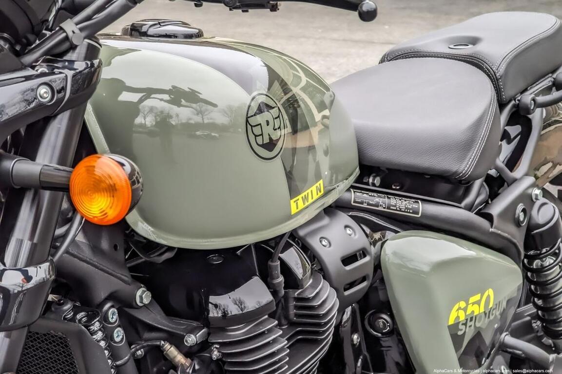 2024 Royal Enfield Shotgun 650 Drill Green Boston MA