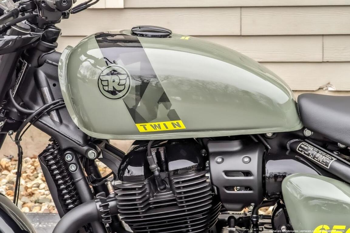 2024 Royal Enfield Shotgun 650 Drill Green Boston MA