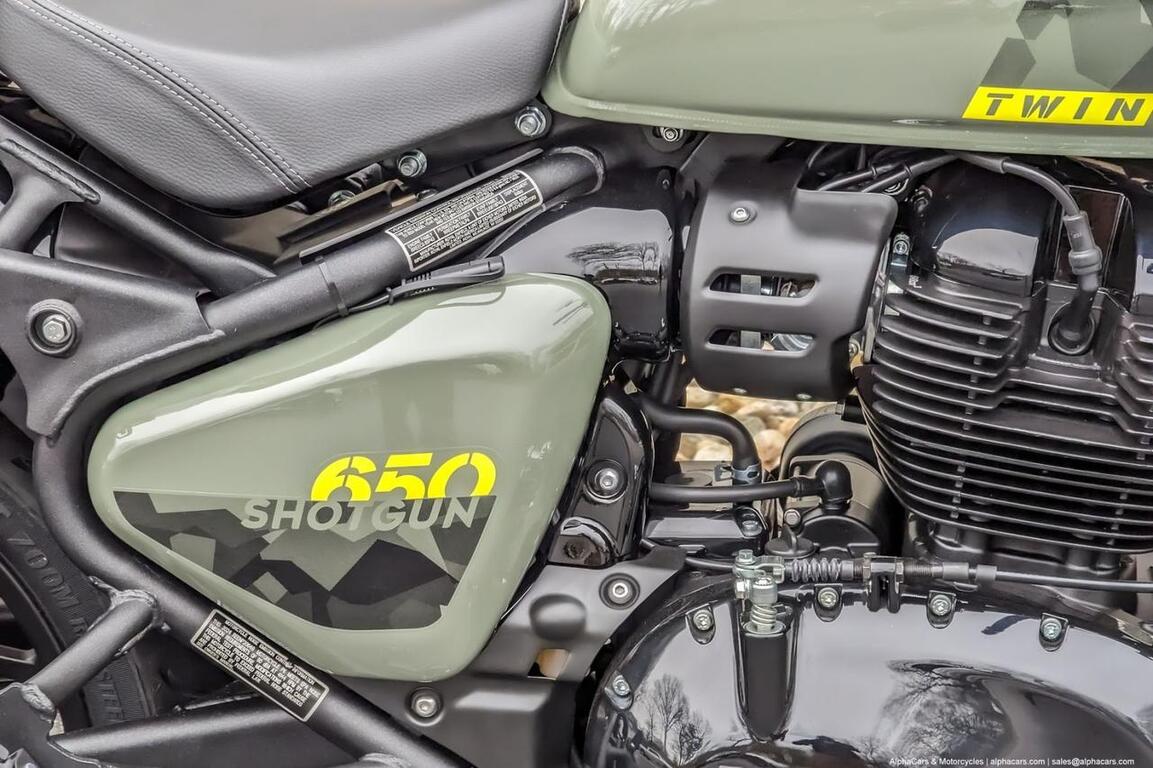 2024 Royal Enfield Shotgun 650 Drill Green Boston MA