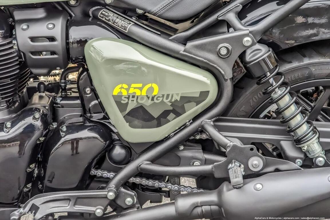 2024 Royal Enfield Shotgun 650 Drill Green Boston MA
