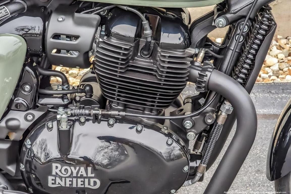2024 Royal Enfield Shotgun 650 Drill Green Boston MA