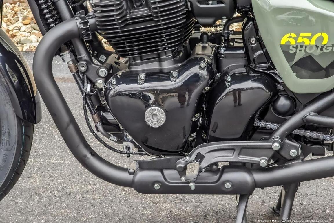2024 Royal Enfield Shotgun 650 Drill Green Boston MA