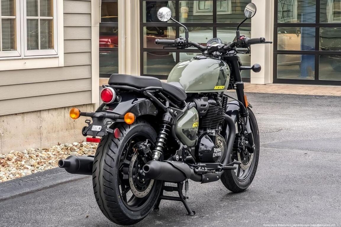 2024 Royal Enfield Shotgun 650 Drill Green Boston MA