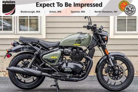 2024 Royal Enfield Shotgun 650 Drill Green Boston MA