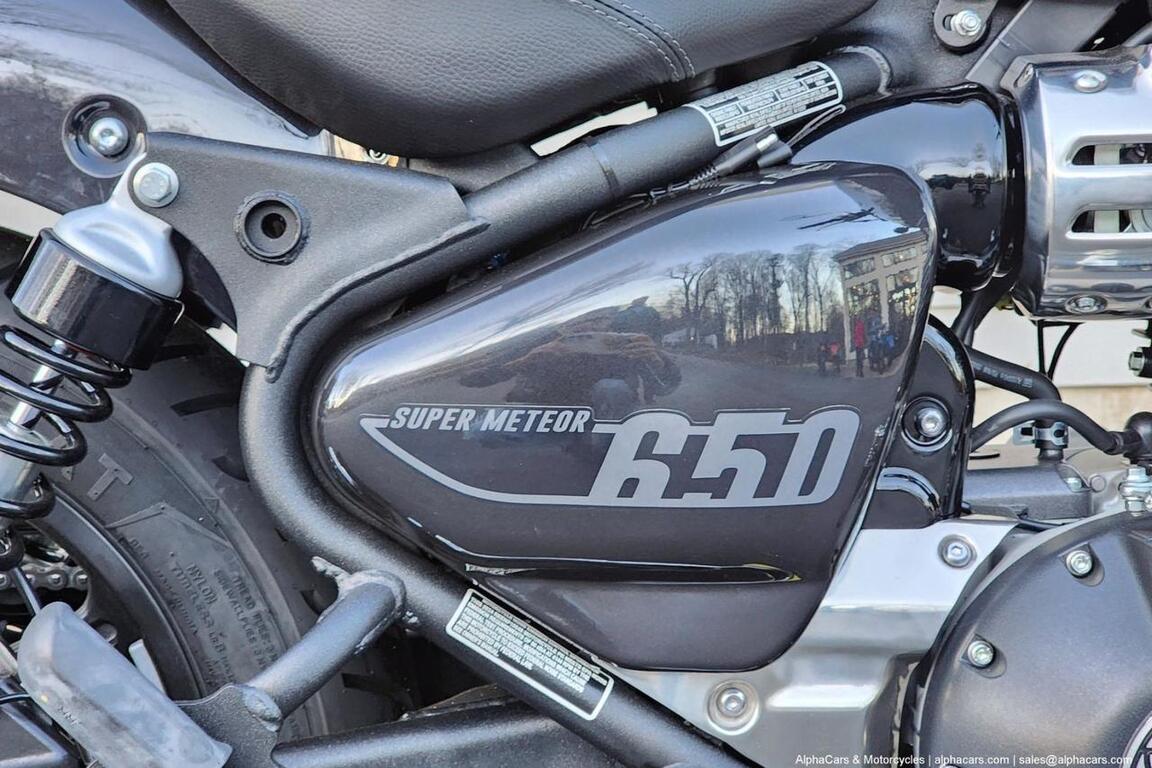 2024 Royal Enfield Super Meteor 650 Astral Black Boston MA