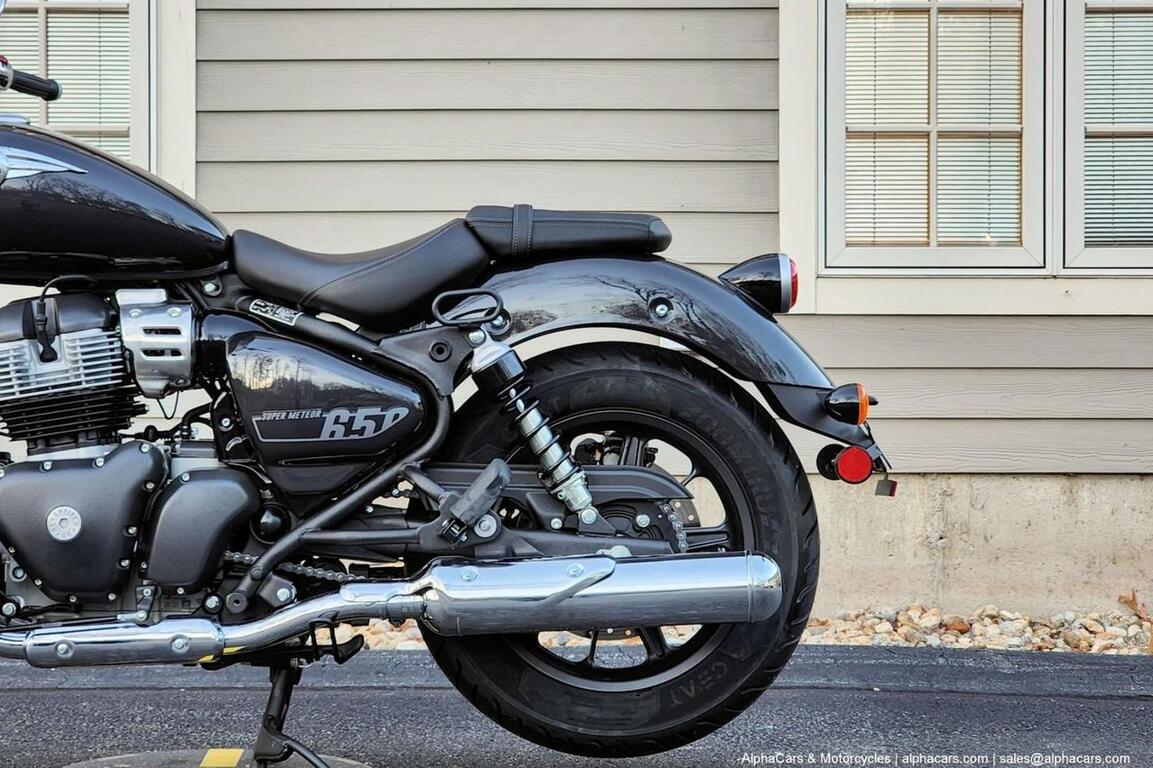 2024 Royal Enfield Super Meteor 650 Astral Black Boston MA