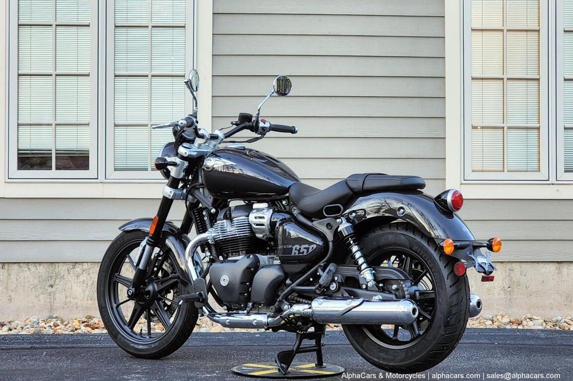 2024 Royal Enfield Super Meteor 650 Astral Black Boston MA