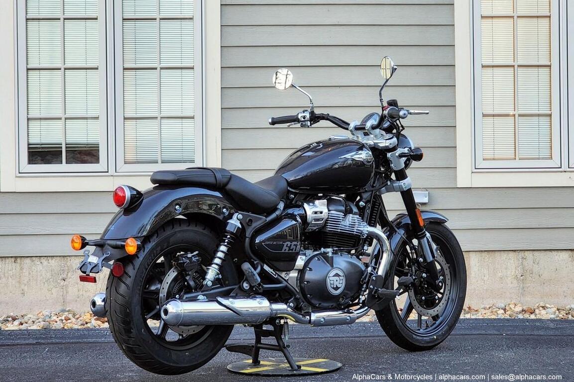 2024 Royal Enfield Super Meteor 650 Astral Black Boston MA