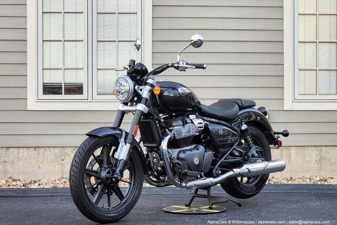 2024 Royal Enfield Super Meteor 650 Astral Black Boston MA