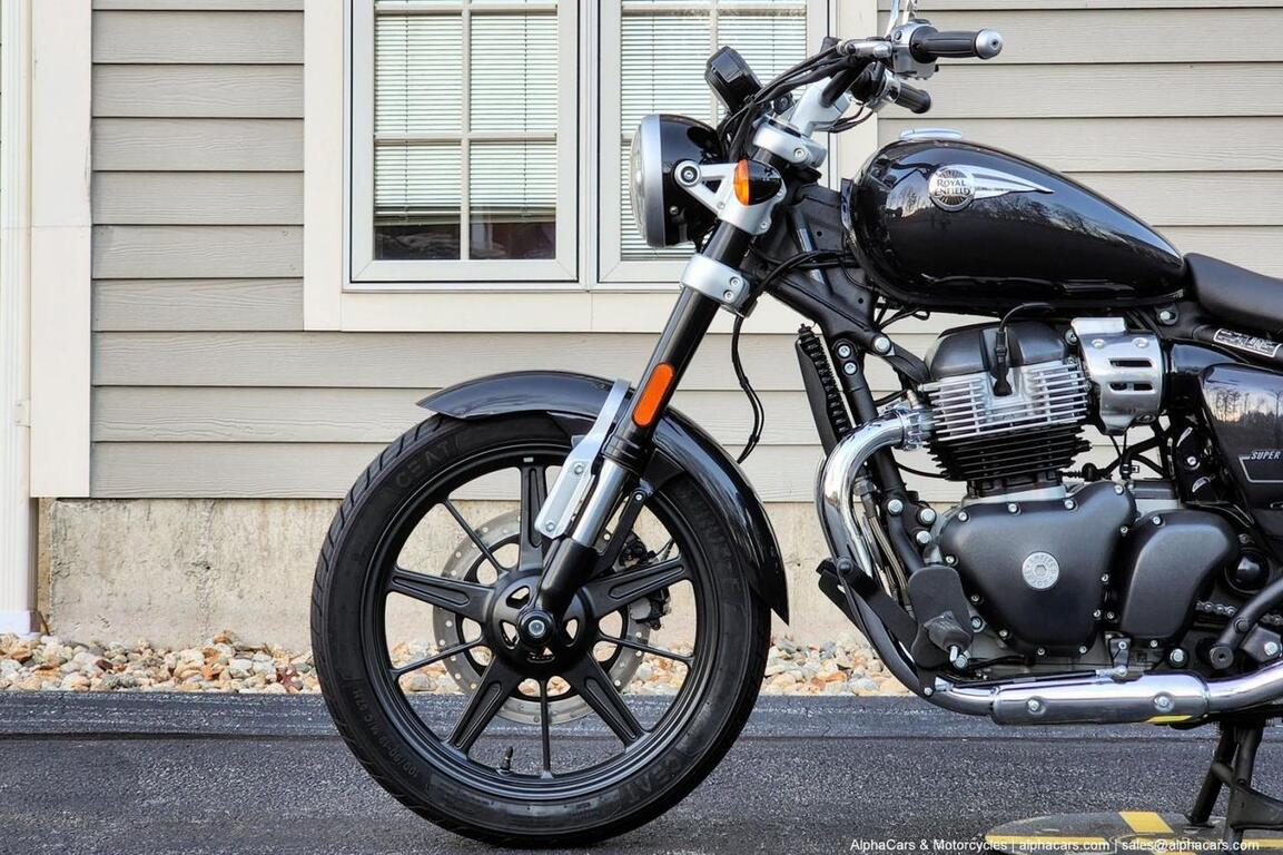 2024 Royal Enfield Super Meteor 650 Astral Black Boston MA