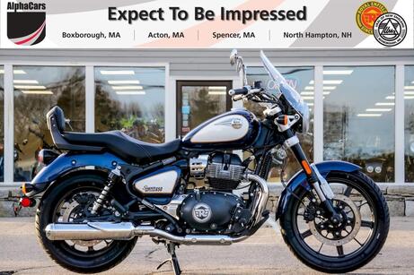 2024 Royal Enfield Super Meteor 650 Celestial Blue Boston MA