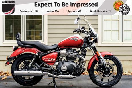 2024 Royal Enfield Super Meteor 650 Celestial Red Boston MA