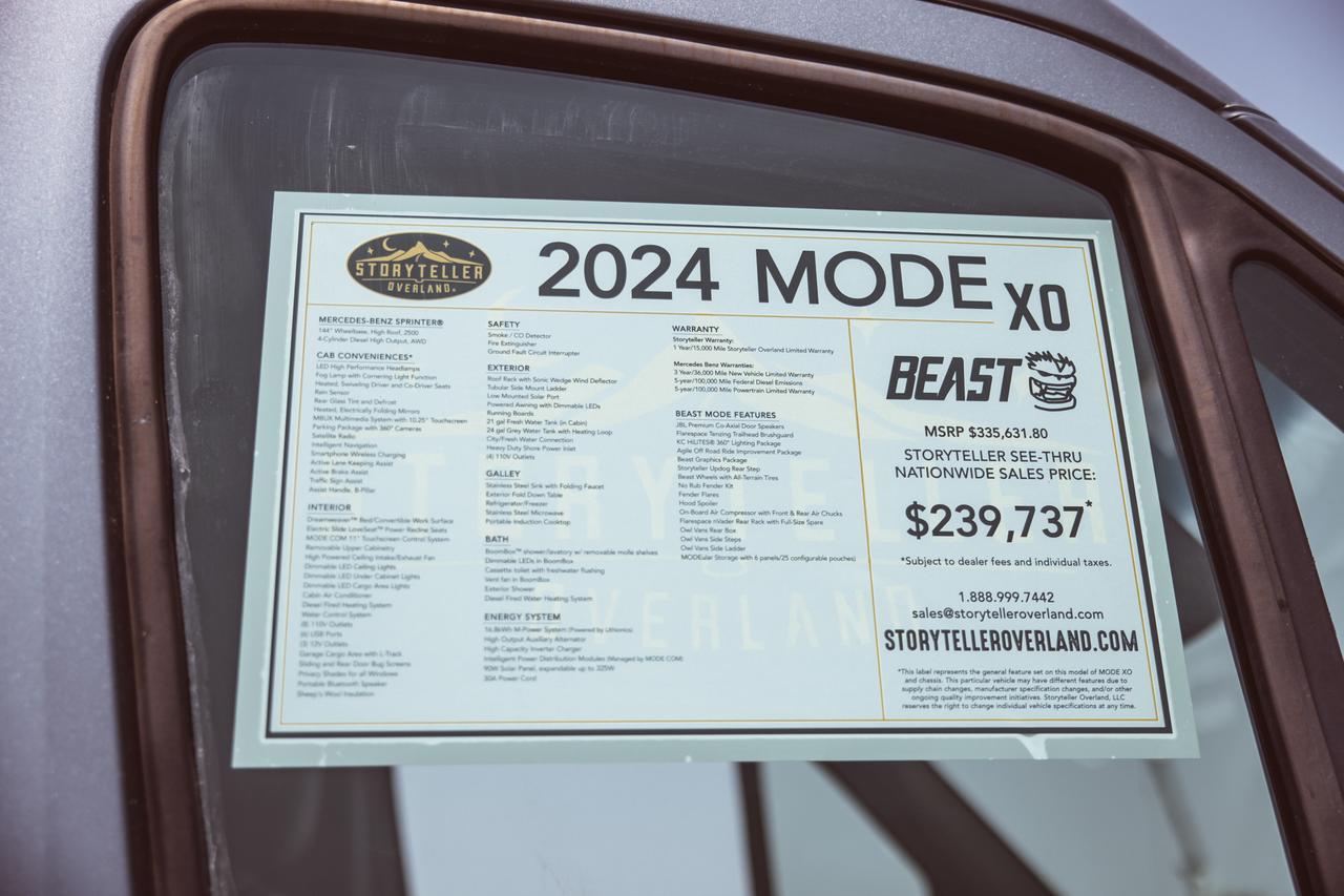 2024 Storyteller Beast Mode XO Cargo 144 WB West Valley City UT