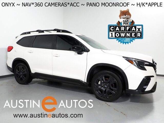 2024 Subaru Ascent Onyx Edition Limited 7-Passenger AWD *NAVIGATION, ADAPTIVE CRUISE, SAFETY ALERTS, 360 CAMERAS, COLOR TOUCHSCREEN, PANO MOONROOF, HEATED SEATS/STEERING, HARMAN/KARDON, ANDROID & APPLE Round Rock TX