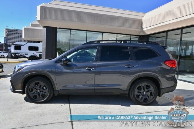 2024 Subaru Ascent Onyx Edition Limited / AWD / Power & Heated Leather Seats / Heated Steering Wheel / NAV / Harmon & Kardon Speakers / Sunroof / Adaptive Cruise / Lane Depart & Blind Spot / Back Up Cam / 1-Owner Anchorage AK