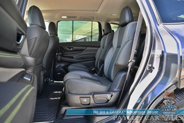 2024 Subaru Ascent Onyx Edition Limited / AWD / Power & Heated Leather Seats / Heated Steering Wheel / NAV / Harmon & Kardon Speakers / Sunroof / Adaptive Cruise / Lane Depart & Blind Spot / Back Up Cam / 1-Owner Anchorage AK