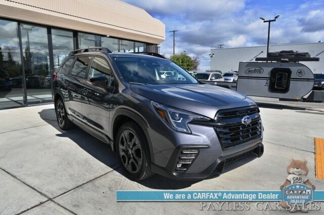 2024 Subaru Ascent Onyx Edition Limited / AWD / Power & Heated Leather Seats / Heated Steering Wheel / NAV / Harmon & Kardon Speakers / Sunroof / Adaptive Cruise / Lane Depart & Blind Spot / Back Up Cam / 1-Owner Anchorage AK