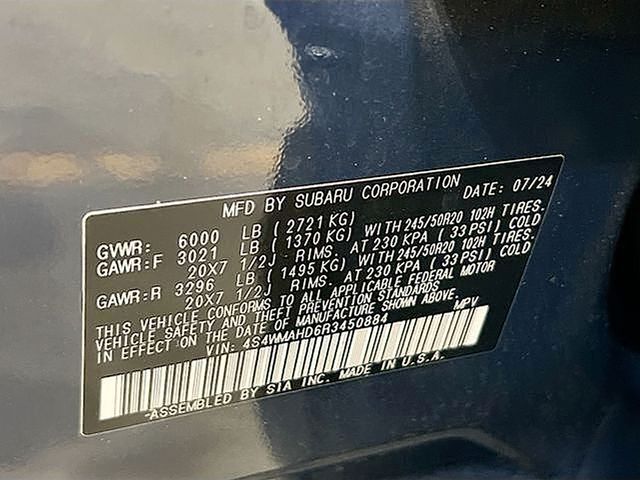 2024 Subaru Ascent Onyx Edition Raleigh NC