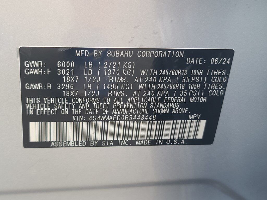 2024 Subaru Ascent Premium Springfield VA