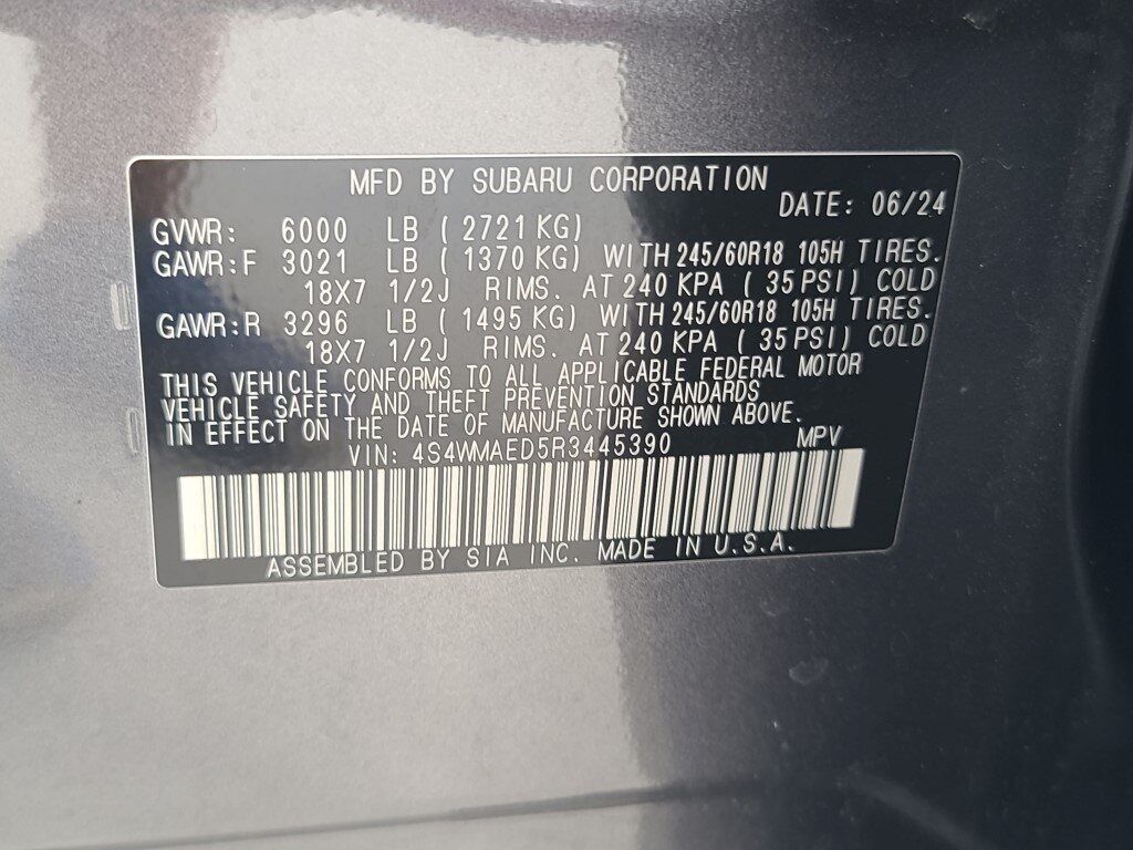 2024 Subaru Ascent Premium Springfield VA