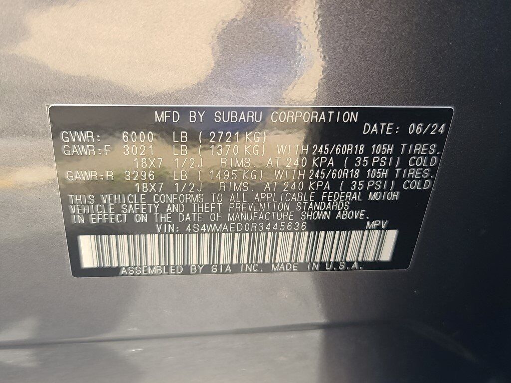 2024 Subaru Ascent Premium Springfield VA
