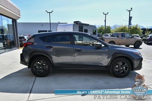 2024 Subaru Crosstrek / AWD / EyeSight Pkg / Adaptive Cruise Control / Lane Departure & Forward Collision Warning / Apple CarPlay & Android Auto / USB Input / Back Up Camera / Alloy Wheels / 34 MPG / 1-Owner Anchorage AK 2024 Subaru Crosstrek / AWD / EyeSight Pkg / Adaptive Cruise Control / Lane Departure & Forward Collision Warning / Apple CarPlay & Android Auto / USB Input / Back Up Camera / Alloy Wheels / 34 MPG / 1-Owner Anchorage AK