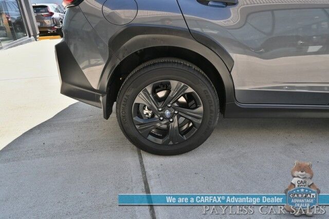 2024 Subaru Crosstrek / AWD / EyeSight Pkg / Adaptive Cruise Control / Lane Departure & Forward Collision Warning / Apple CarPlay & Android Auto / USB Input / Back Up Camera / Alloy Wheels / 34 MPG / 1-Owner Anchorage AK 2024 Subaru Crosstrek / AWD / EyeSight Pkg / Adaptive Cruise Control / Lane Departure & Forward Collision Warning / Apple CarPlay & Android Auto / USB Input / Back Up Camera / Alloy Wheels / 34 MPG / 1-Owner Anchorage AK