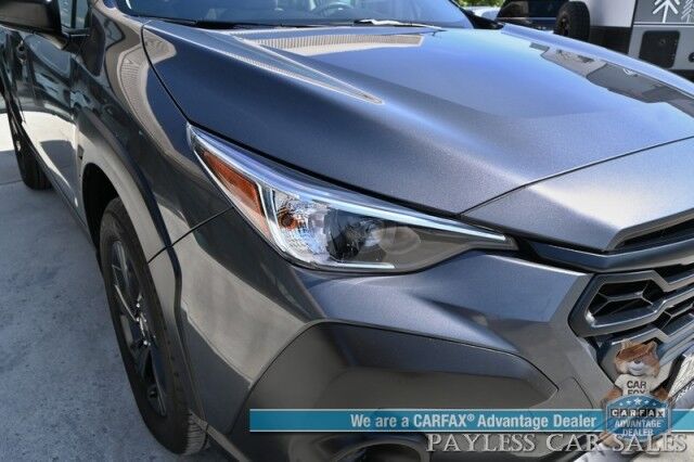 2024 Subaru Crosstrek / AWD / EyeSight Pkg / Adaptive Cruise Control / Lane Departure & Forward Collision Warning / Apple CarPlay & Android Auto / USB Input / Back Up Camera / Alloy Wheels / 34 MPG / 1-Owner Anchorage AK 2024 Subaru Crosstrek / AWD / EyeSight Pkg / Adaptive Cruise Control / Lane Departure & Forward Collision Warning / Apple CarPlay & Android Auto / USB Input / Back Up Camera / Alloy Wheels / 34 MPG / 1-Owner Anchorage AK