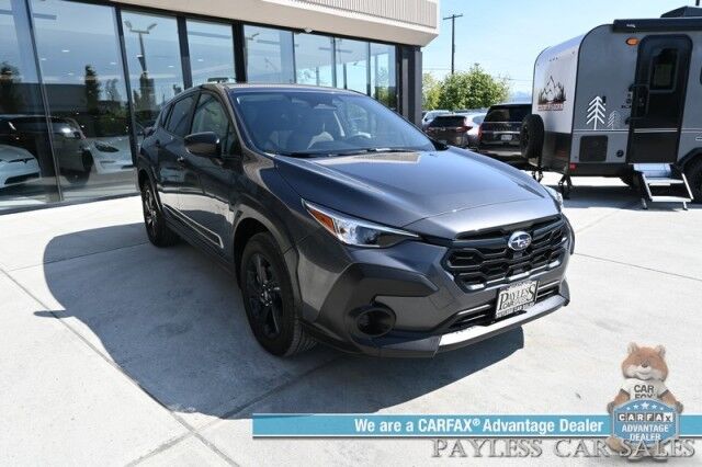 2024 Subaru Crosstrek / AWD / EyeSight Pkg / Adaptive Cruise Control / Lane Departure & Forward Collision Warning / Apple CarPlay & Android Auto / USB Input / Back Up Camera / Alloy Wheels / 34 MPG / 1-Owner Anchorage AK 2024 Subaru Crosstrek / AWD / EyeSight Pkg / Adaptive Cruise Control / Lane Departure & Forward Collision Warning / Apple CarPlay & Android Auto / USB Input / Back Up Camera / Alloy Wheels / 34 MPG / 1-Owner Anchorage AK