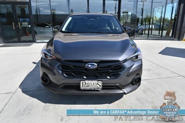 2024 Subaru Crosstrek / AWD / EyeSight Pkg / Adaptive Cruise Control / Lane Departure & Forward Collision Warning / Apple CarPlay & Android Auto / USB Input / Back Up Camera / Alloy Wheels / 34 MPG / 1-Owner Anchorage AK 2024 Subaru Crosstrek / AWD / EyeSight Pkg / Adaptive Cruise Control / Lane Departure & Forward Collision Warning / Apple CarPlay & Android Auto / USB Input / Back Up Camera / Alloy Wheels / 34 MPG / 1-Owner Anchorage AK
