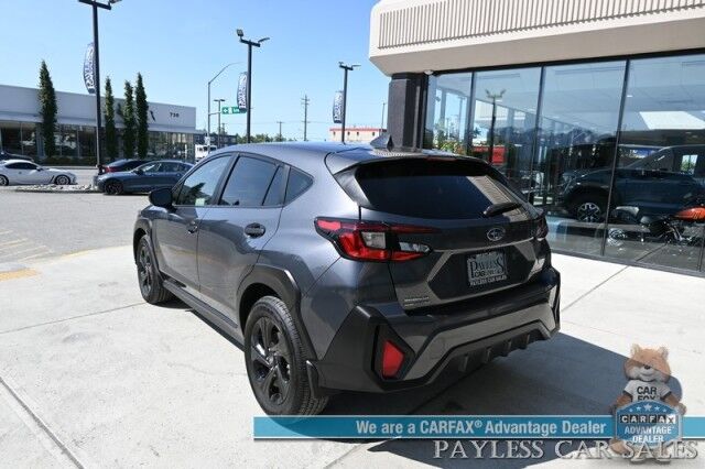 2024 Subaru Crosstrek / AWD / EyeSight Pkg / Adaptive Cruise Control / Lane Departure & Forward Collision Warning / Apple CarPlay & Android Auto / USB Input / Back Up Camera / Alloy Wheels / 34 MPG / 1-Owner Anchorage AK 2024 Subaru Crosstrek / AWD / EyeSight Pkg / Adaptive Cruise Control / Lane Departure & Forward Collision Warning / Apple CarPlay & Android Auto / USB Input / Back Up Camera / Alloy Wheels / 34 MPG / 1-Owner Anchorage AK