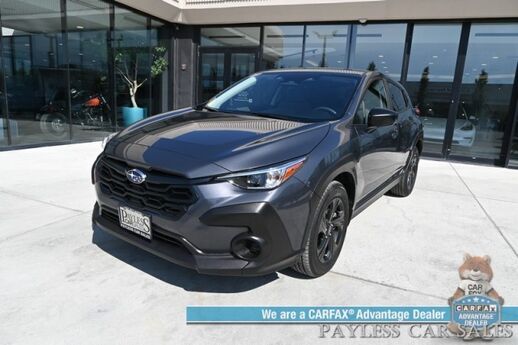2024 Subaru Crosstrek / AWD / EyeSight Pkg / Adaptive Cruise Control / Lane Departure & Forward Collision Warning / Apple CarPlay & Android Auto / USB Input / Back Up Camera / Alloy Wheels / 34 MPG / 1-Owner Anchorage AK