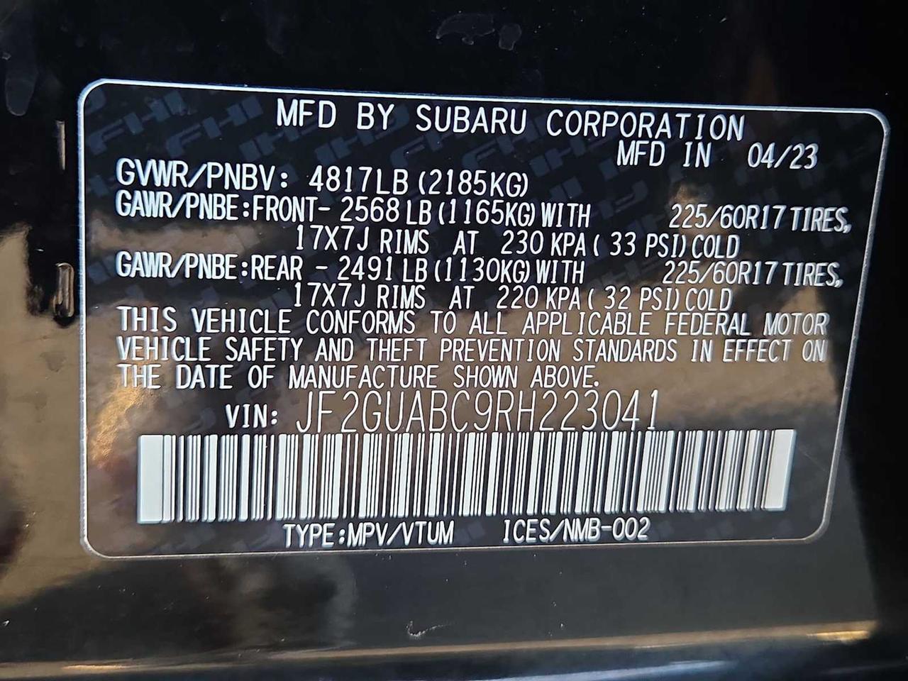 2024 Subaru Crosstrek Irving TX