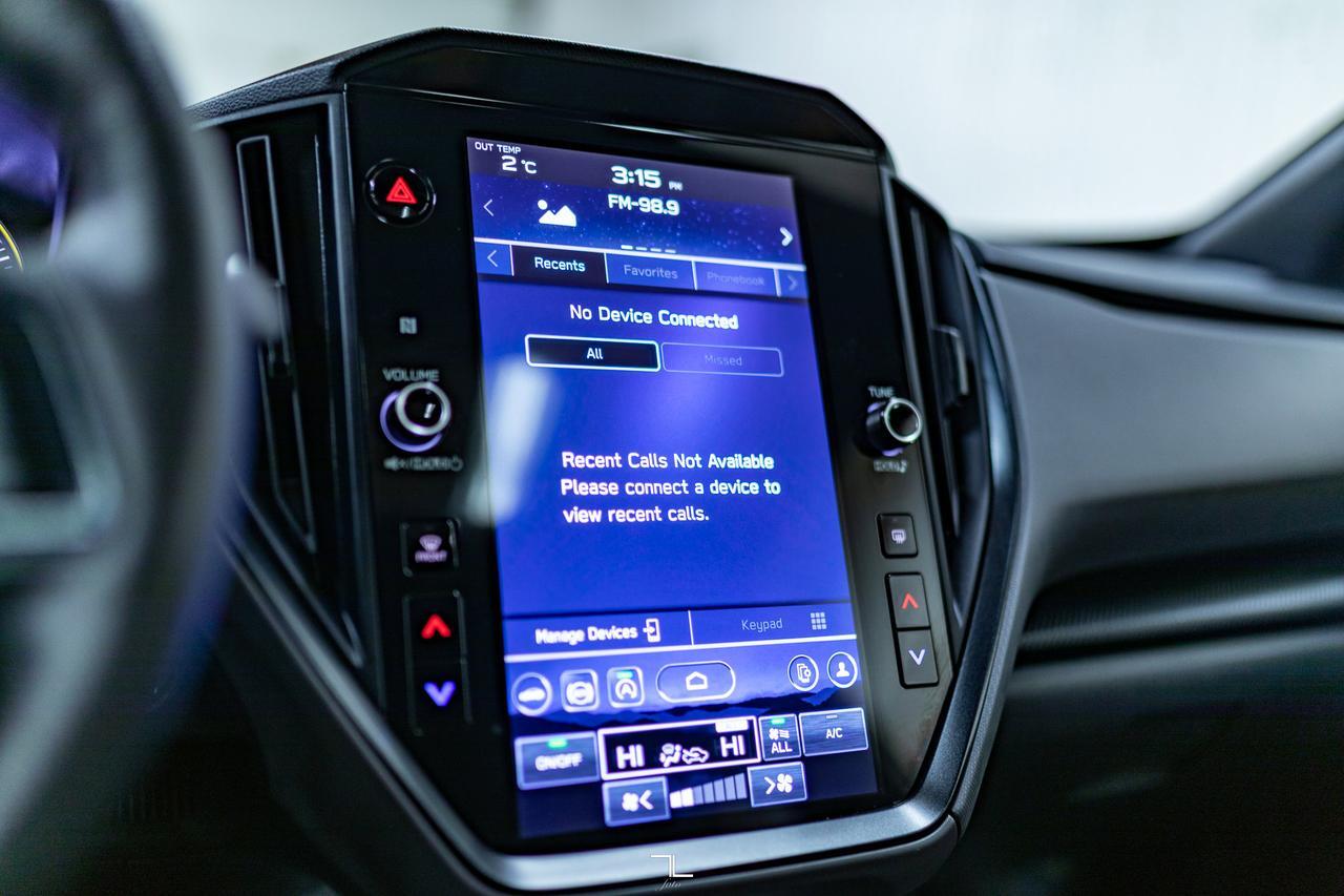 2024 Subaru Crosstrek AWD Onyx Roof BCam Red Deer AB