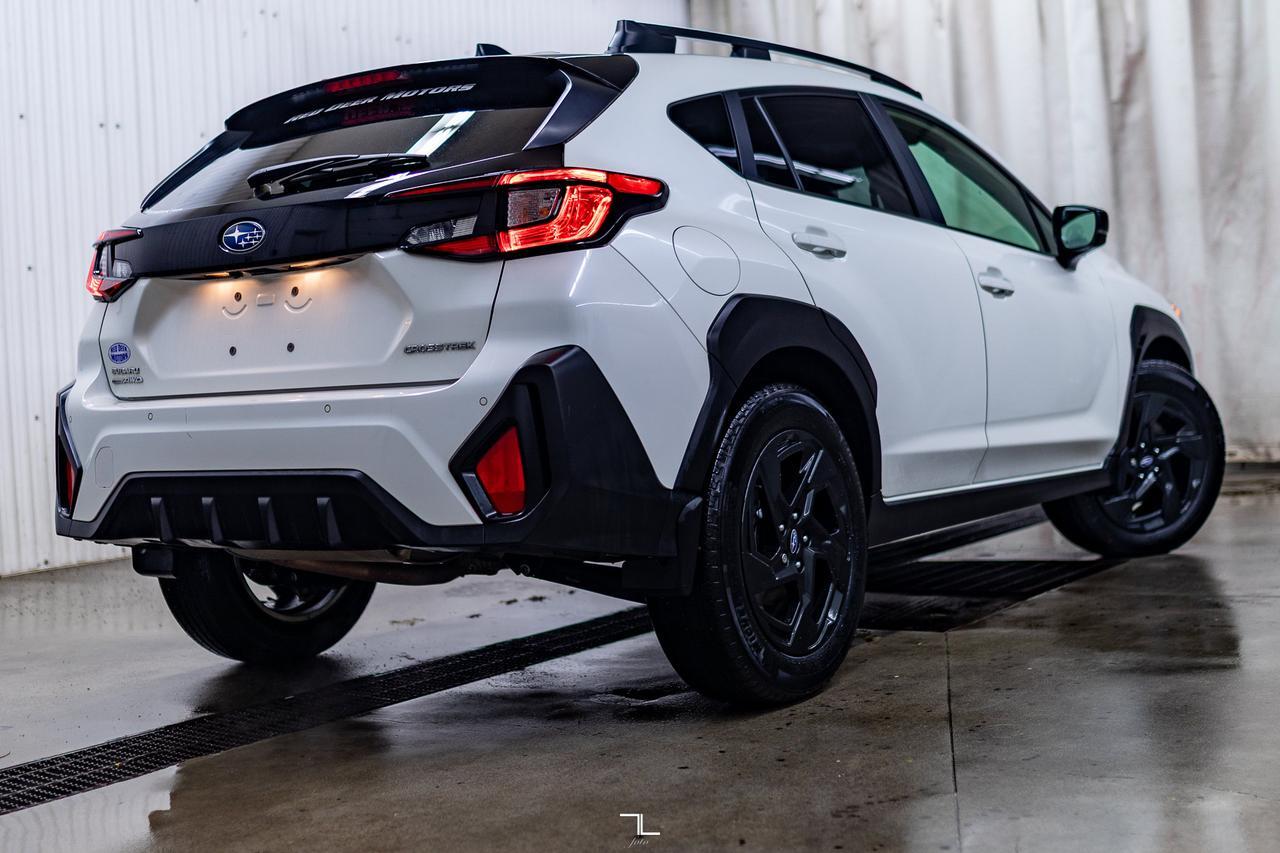2024 Subaru Crosstrek AWD Onyx Roof BCam Red Deer AB