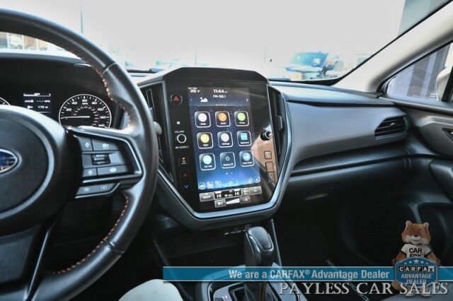 2024 Subaru Crosstrek Limited / AWD / EyeSight Pkg / Power & Heated Leather Seats / Adaptive Cruise Control & Lane Watch Alert / Apple CarPlay & Android Auto / Back Up Camera / Keyless Entry & Start / Block Heater / 1-Owner Wasilla AK