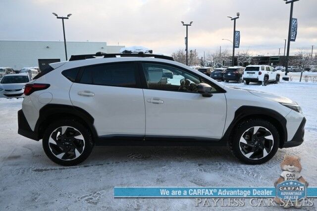 2024 Subaru Crosstrek Limited / AWD / EyeSight Pkg / Power & Heated Leather Seats / Adaptive Cruise Control & Lane Watch Alert / Apple CarPlay & Android Auto / Back Up Camera / Keyless Entry & Start / Block Heater / 1-Owner Anchorage AK 2024 Subaru Crosstrek Limited / AWD / EyeSight Pkg / Power & Heated Leather Seats / Adaptive Cruise Control & Lane Watch Alert / Apple CarPlay & Android Auto / Back Up Camera / Keyless Entry & Start / Block Heater / 1-Owner Anchorage AK