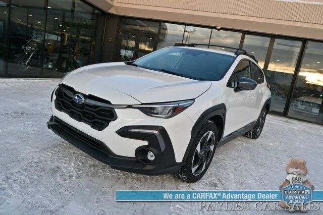 2024 Subaru Crosstrek Limited / AWD / EyeSight Pkg / Power & Heated Leather Seats / Adaptive Cruise Control & Lane Watch Alert / Apple CarPlay & Android Auto / Back Up Camera / Keyless Entry & Start / Block Heater / 1-Owner Anchorage AK 2024 Subaru Crosstrek Limited / AWD / EyeSight Pkg / Power & Heated Leather Seats / Adaptive Cruise Control & Lane Watch Alert / Apple CarPlay & Android Auto / Back Up Camera / Keyless Entry & Start / Block Heater / 1-Owner Anchorage AK