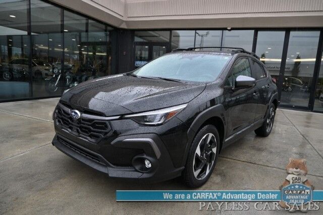 2024 Subaru Crosstrek Limited / AWD / EyeSight Pkg / Power & Heated Leather Seats / Sunroof / Harman Kardon Speakers / Adaptive Cruise & Lane Watch / Apple CarPlay & Android Auto / Back Up Cam / Only 7K Miles / 1-Owner Anchorage AK 2024 Subaru Crosstrek Limited / AWD / EyeSight Pkg / Power & Heated Leather Seats / Sunroof / Harman Kardon Speakers / Adaptive Cruise & Lane Watch / Apple CarPlay & Android Auto / Back Up Cam / Only 7K Miles / 1-Owner Anchorage AK