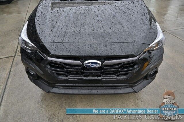 2024 Subaru Crosstrek Limited / AWD / Eyesight Pkg / Power & Heated Leather Seats / Sunroof / Harman Kardon Speakers / Adaptive Cruise & Lane Watch / Apple CarPlay & Android Auto / Back Up Cam / Only 7K Miles / 1-Owner Anchorage AK