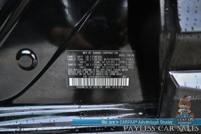 2024 Subaru Crosstrek Limited / AWD / Eyesight Pkg / Power & Heated Leather Seats / Sunroof / Harman Kardon Speakers / Adaptive Cruise & Lane Watch / Apple CarPlay & Android Auto / Back Up Cam / Only 7K Miles / 1-Owner Anchorage AK 2024 Subaru Crosstrek Limited / AWD / Eyesight Pkg / Power & Heated Leather Seats / Sunroof / Harman Kardon Speakers / Adaptive Cruise & Lane Watch / Apple CarPlay & Android Auto / Back Up Cam / Only 7K Miles / 1-Owner Anchorage AK