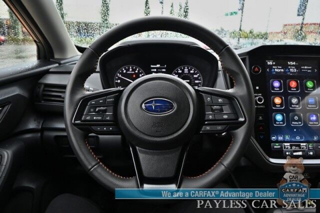 2024 Subaru Crosstrek Limited / AWD / Eyesight Pkg / Power & Heated Leather Seats / Sunroof / Harman Kardon Speakers / Adaptive Cruise & Lane Watch / Apple CarPlay & Android Auto / Back Up Cam / Only 7K Miles / 1-Owner Anchorage AK 2024 Subaru Crosstrek Limited / AWD / Eyesight Pkg / Power & Heated Leather Seats / Sunroof / Harman Kardon Speakers / Adaptive Cruise & Lane Watch / Apple CarPlay & Android Auto / Back Up Cam / Only 7K Miles / 1-Owner Anchorage AK