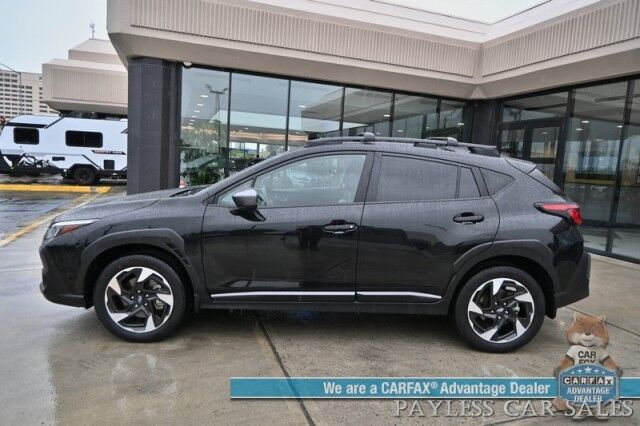 2024 Subaru Crosstrek Limited / AWD / Eyesight Pkg / Power & Heated Leather Seats / Sunroof / Harman Kardon Speakers / Adaptive Cruise & Lane Watch / Apple CarPlay & Android Auto / Back Up Cam / Only 7K Miles / 1-Owner Anchorage AK 2024 Subaru Crosstrek Limited / AWD / Eyesight Pkg / Power & Heated Leather Seats / Sunroof / Harman Kardon Speakers / Adaptive Cruise & Lane Watch / Apple CarPlay & Android Auto / Back Up Cam / Only 7K Miles / 1-Owner Anchorage AK