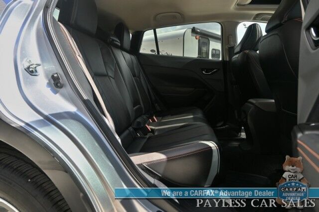 2024 Subaru Crosstrek Limited / AWD / Eyesight Pkg / Power & Heated Leather Seats / Sunroof / Harmon & Kardon Speakers / Adaptive Cruise Control / Lane Departure & Blind Spot Alert / Apple CarPlay & Android Auto / Back Up Camera Anchorage AK