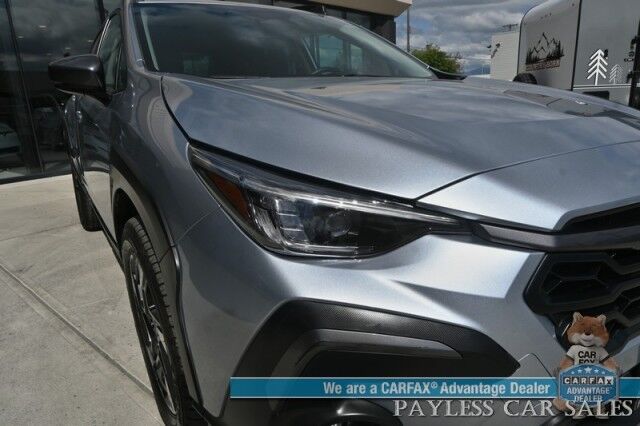 2024 Subaru Crosstrek Limited / AWD / Eyesight Pkg / Power & Heated Leather Seats / Sunroof / Harmon & Kardon Speakers / Adaptive Cruise Control / Lane Departure & Blind Spot Alert / Apple CarPlay & Android Auto / Back Up Camera Anchorage AK