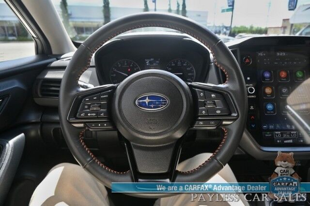 2024 Subaru Crosstrek Limited / AWD / Eyesight Pkg / Power & Heated Leather Seats / Sunroof / Harmon & Kardon Speakers / Adaptive Cruise Control / Lane Departure & Blind Spot Alert / Apple CarPlay & Android Auto / Back Up Camera Anchorage AK