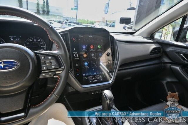 2024 Subaru Crosstrek Limited / AWD / Eyesight Pkg / Power & Heated Leather Seats / Sunroof / Harmon & Kardon Speakers / Adaptive Cruise Control / Lane Departure & Blind Spot Alert / Apple CarPlay & Android Auto / Back Up Camera Anchorage AK