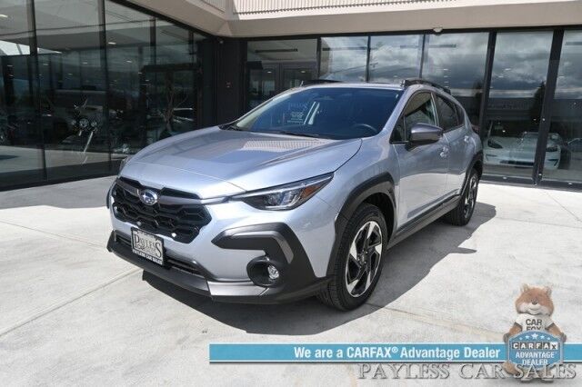 2024 Subaru Crosstrek Limited / AWD / Eyesight Pkg / Power & Heated Leather Seats / Sunroof / Harmon & Kardon Speakers / Adaptive Cruise Control / Lane Departure & Blind Spot Alert / Apple CarPlay & Android Auto / Back Up Camera