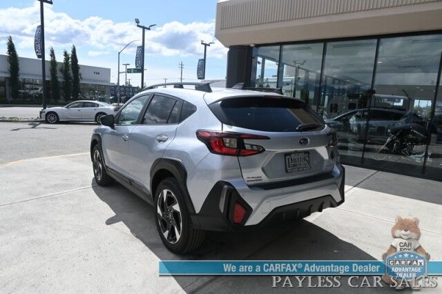 2024 Subaru Crosstrek Limited / AWD / Eyesight Pkg / Power & Heated Leather Seats / Sunroof / Harmon & Kardon Speakers / Adaptive Cruise Control / Lane Departure & Blind Spot Alert / Apple CarPlay & Android Auto / Back Up Camera Anchorage AK